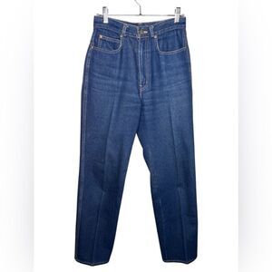 Vintage 80s Anne Klein for Sheridane Mom Jeans Highrise Pleated 4-Pocket Tapered